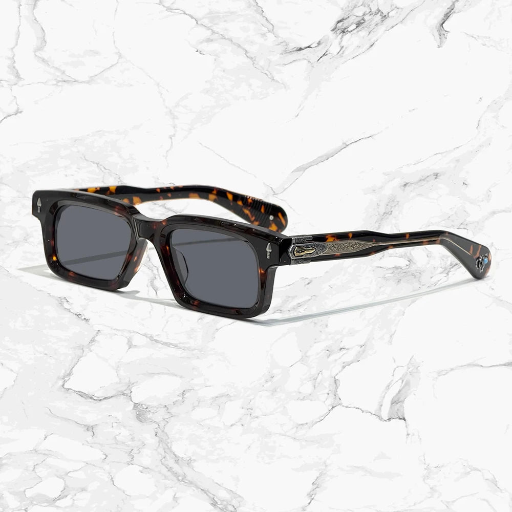 BELVEDERE Fashion Retro Square UV400 Sunglasses Unisex Fine Workmanship Brand Design Trendy Outdoor Driving Travel Sun Glasses