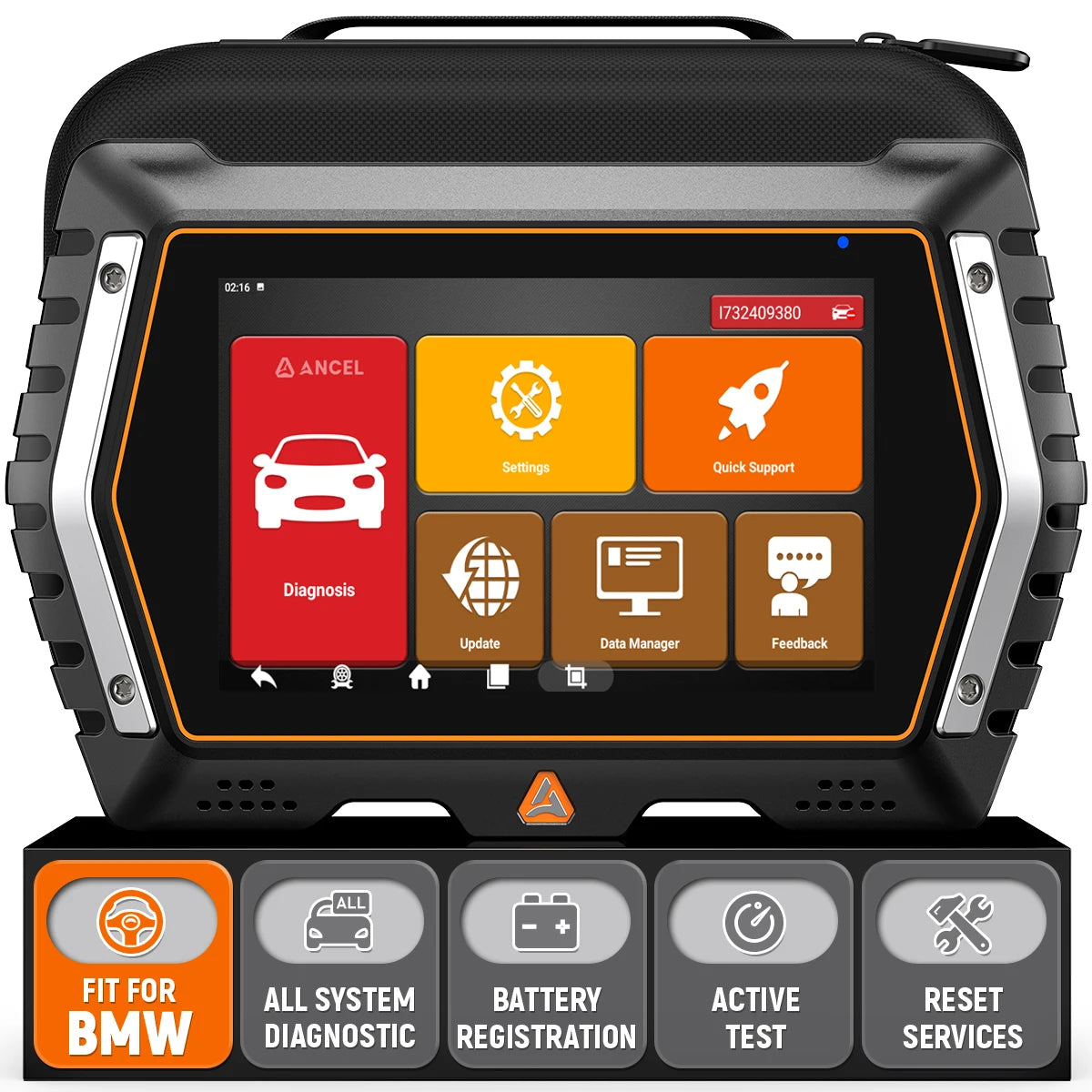 ANCEL V3 Elite OBD2 Scanner Car Diagnostic IMMO Keys for BMW 40+Reset Service Active Test OBD2 BMW Special Inspection Tool 2025