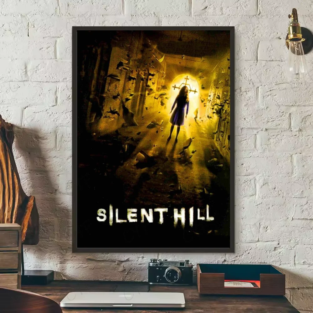 Hot Classic Silent Hill 3 Game anime Poster HD art sticky wall waterproof home living room bedroom bar aesthetic decoration