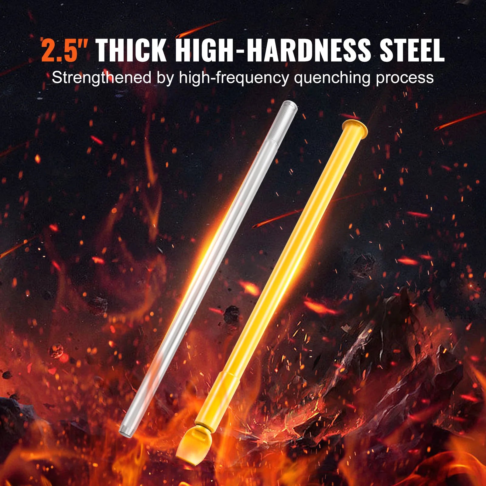 SucceBuy Tire Bead Breaker Slide Hammer Tire Slide Hammer Heavy Duty Steel Tire Changing Tool for Car Truck Trailer Tire Removal