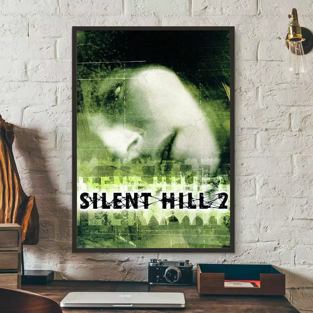 Hot Classic Silent Hill 3 Game anime Poster HD art sticky wall waterproof home living room bedroom bar aesthetic decoration