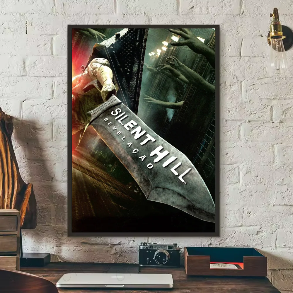 Hot Classic Silent Hill 3 Game anime Poster HD art sticky wall waterproof home living room bedroom bar aesthetic decoration