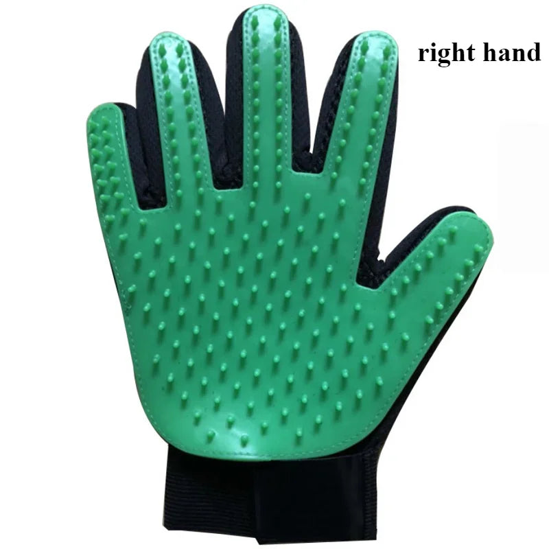 Pet Hair Removal Gloves Comb for Dog Grooming Cats and Dog Massage Bathing Cleaning and Beauty Products Gloves to Bathe Dog Home