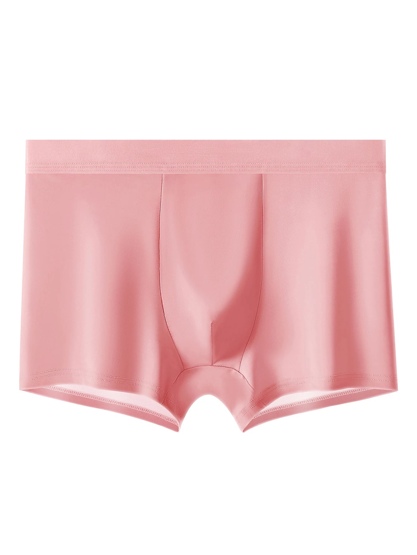 4Pcs Men's Underwear Ice Silk Breathable Soft Men's Pants Fashion Personality Sports Fitness Casual Men's Boxers Briefs