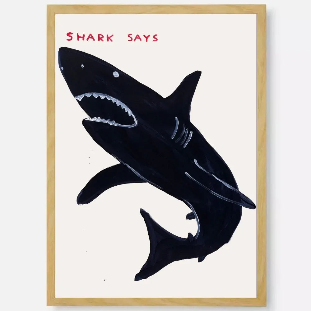 David Shrigley Art Canvas Prints Poster Modern Minimalism Funny Art Prints Living Room Bedroom Wall Art Home Decor Art Poster