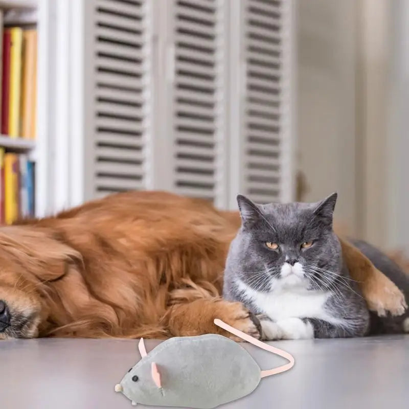 Cat Mouse Toys Cartoon Mice Cat Chew Toy Cat Teaser Toys Increases Interactive Experience Boosts Physical And Mental Health