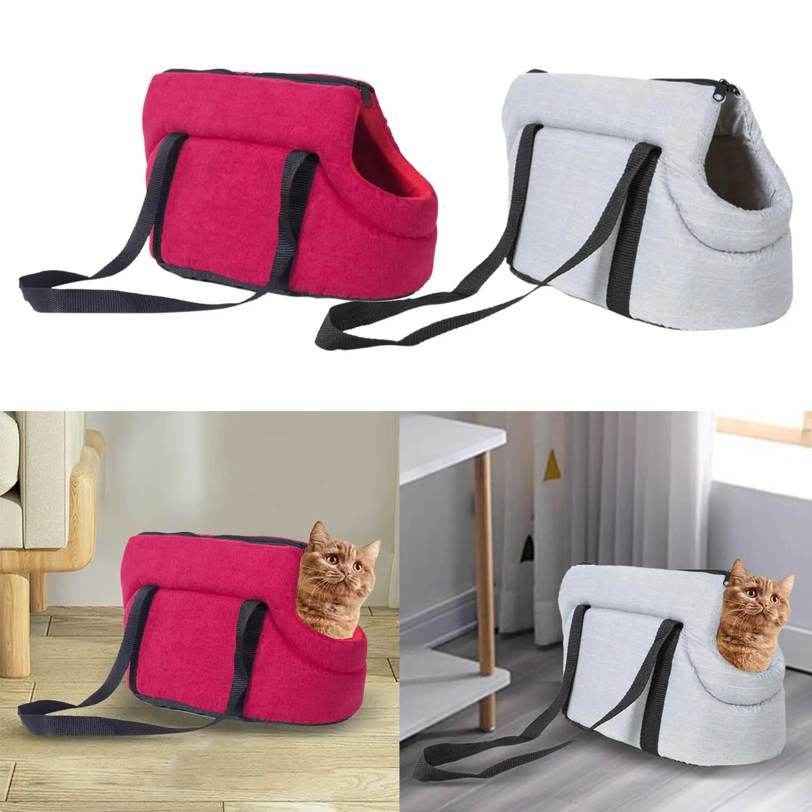 Pet Carrier Travel Transport Bag Comfortable Breathable Walking Dog Car Seat