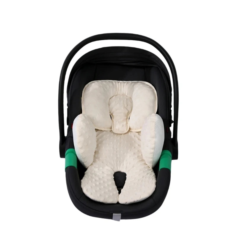 M76C Color Matching Baby Car Cushion Insert for Newborns Ensures Comfort and Safety in Strollers and Bouncer Seats
