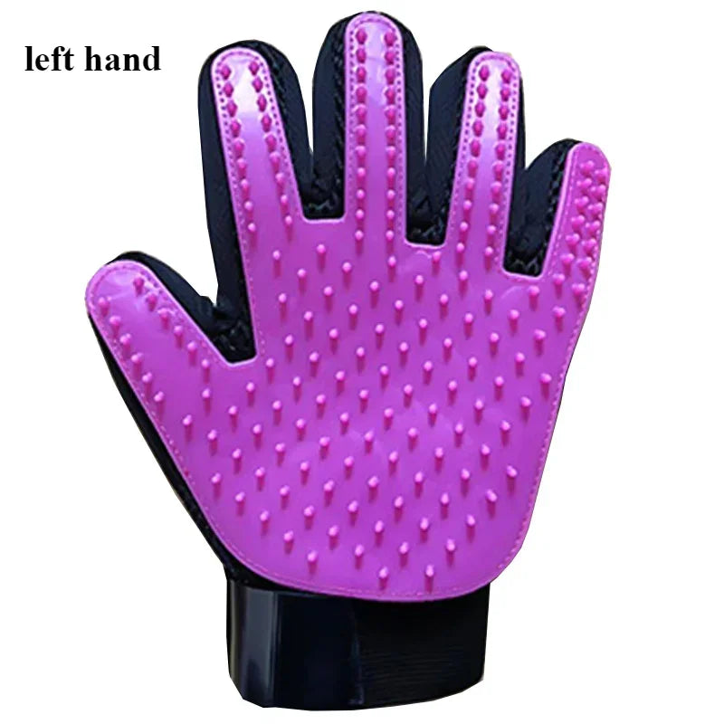 Pet Hair Removal Gloves Comb for Dog Grooming Cats and Dog Massage Bathing Cleaning and Beauty Products Gloves to Bathe Dog Home
