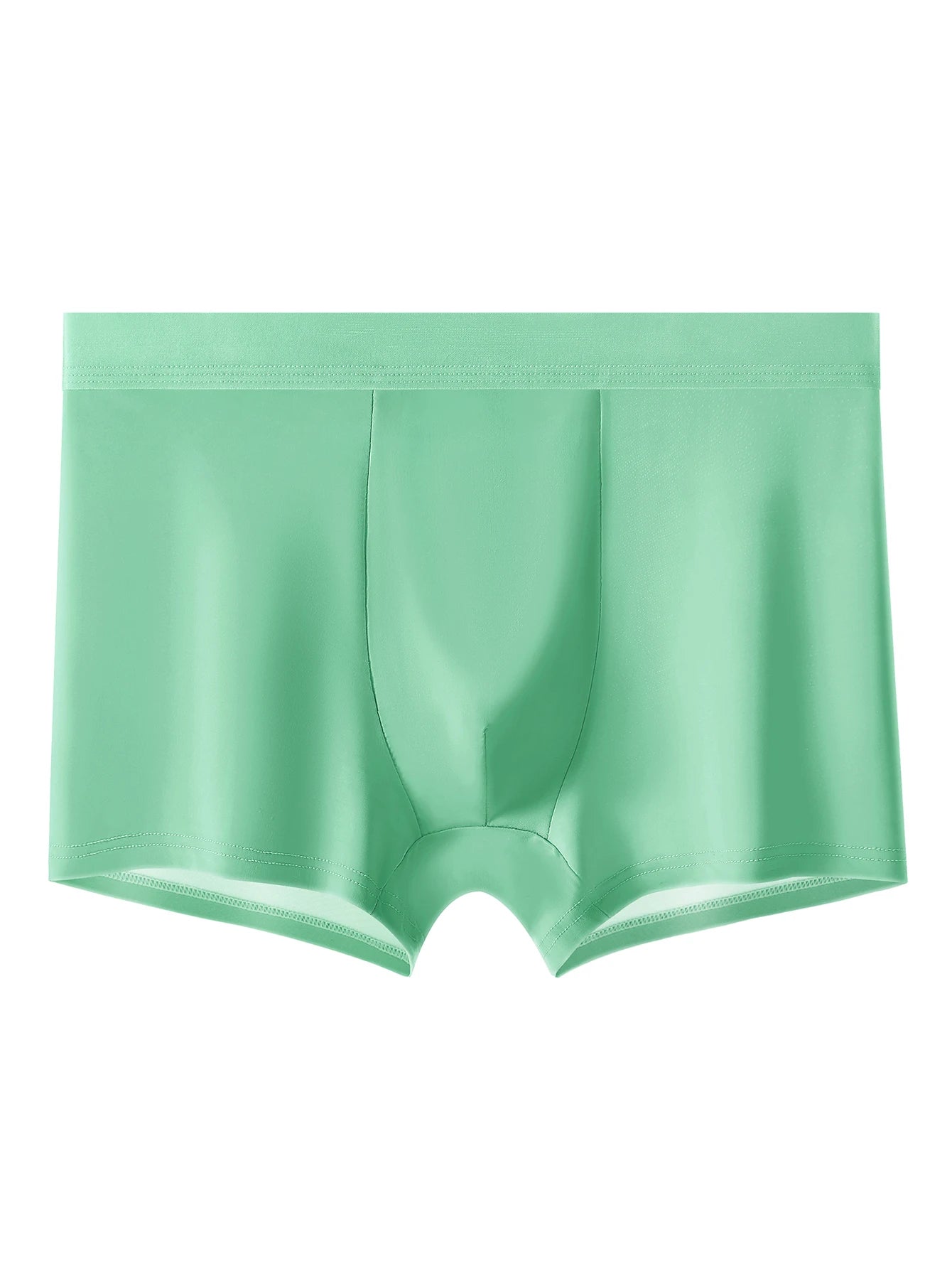 4Pcs Men's Underwear Ice Silk Breathable Soft Men's Pants Fashion Personality Sports Fitness Casual Men's Boxers Briefs