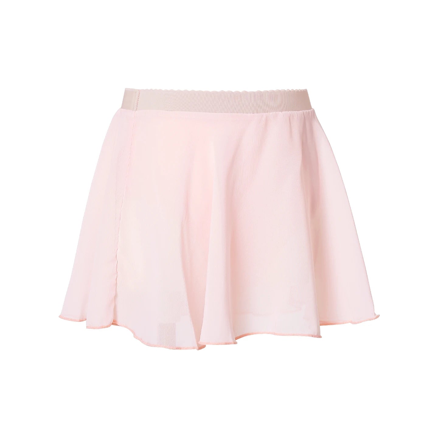 Ballet Skirt for Girls Chiffon Ballet Skirt Women Sheer Dance Skirt Elastic Waist Skirt Kid Pull on Skirt Adult Mini Dance Skirt