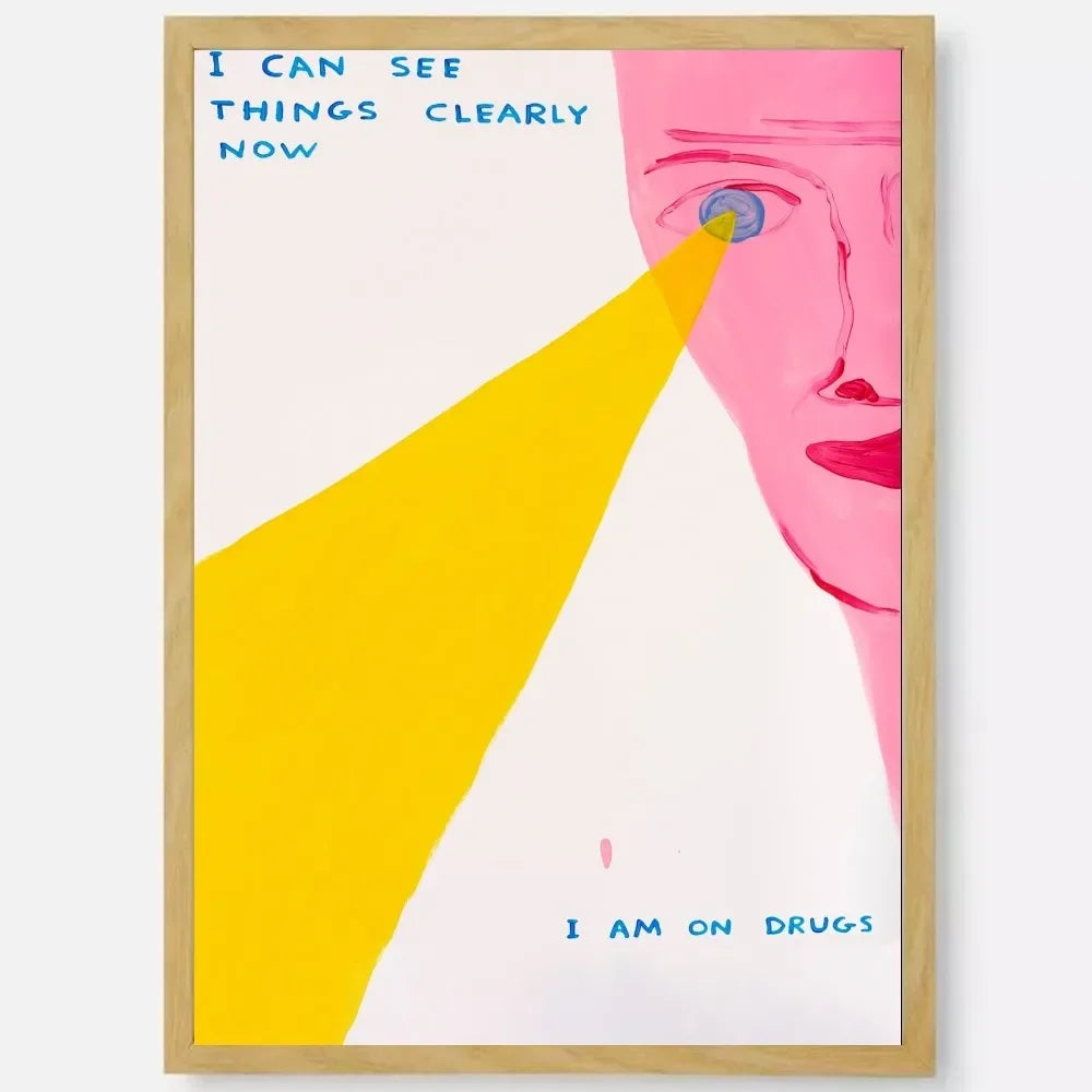 David Shrigley Art Canvas Prints Poster Modern Minimalism Funny Art Prints Living Room Bedroom Wall Art Home Decor Art Poster