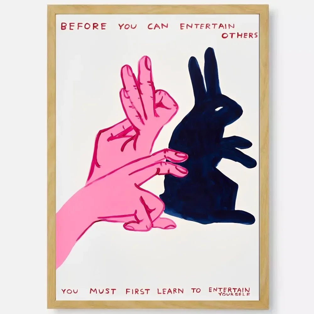 David Shrigley Art Canvas Prints Poster Modern Minimalism Funny Art Prints Living Room Bedroom Wall Art Home Decor Art Poster