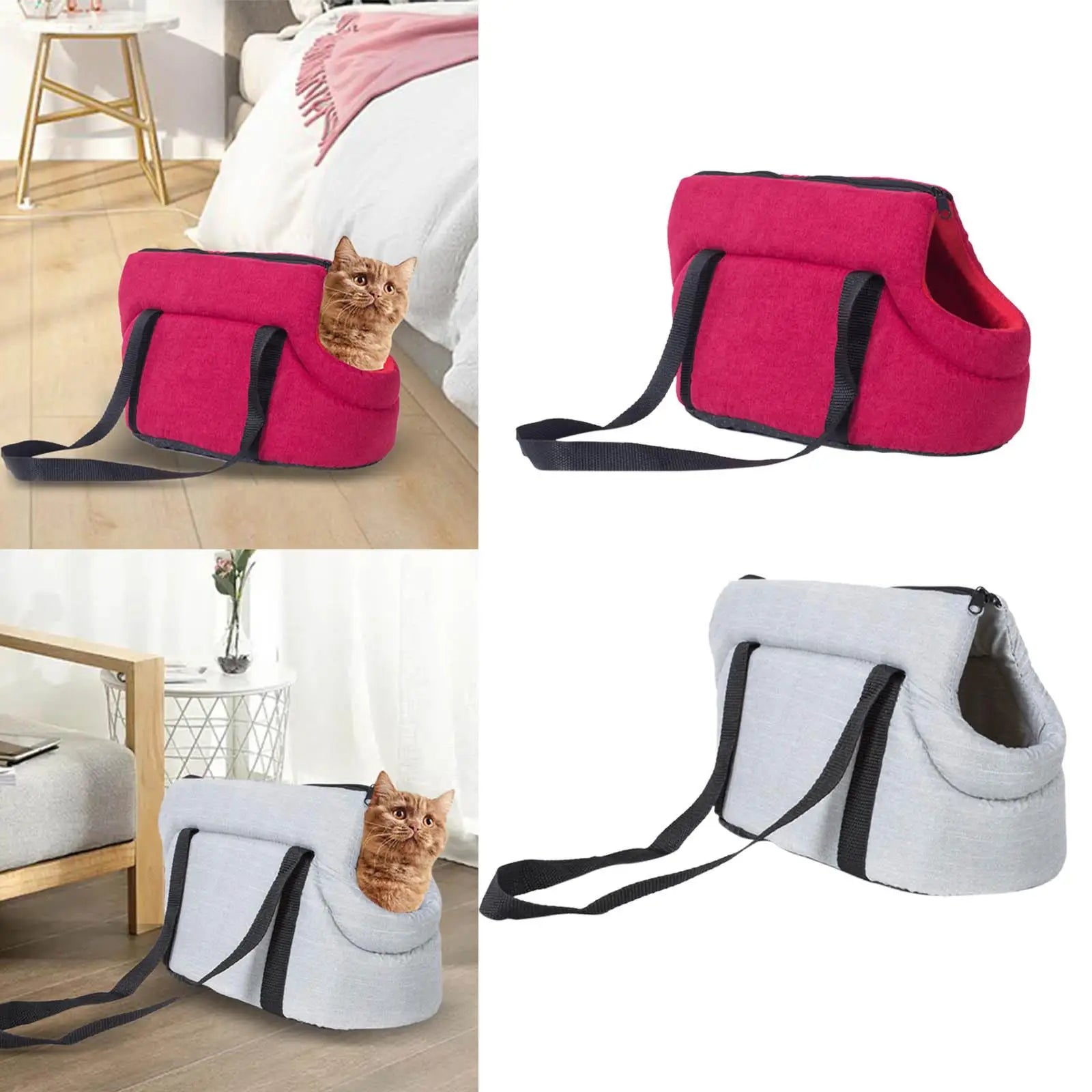 Pet Carrier Travel Transport Bag Comfortable Breathable Walking Dog Car Seat