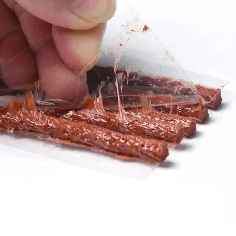 5-50Pc Car Tire Repair Tool Kit with Rubber Strips Tubeless Tyre Puncture Studding Plug Motorcycle Truck Vacuum Tire Repair Tool