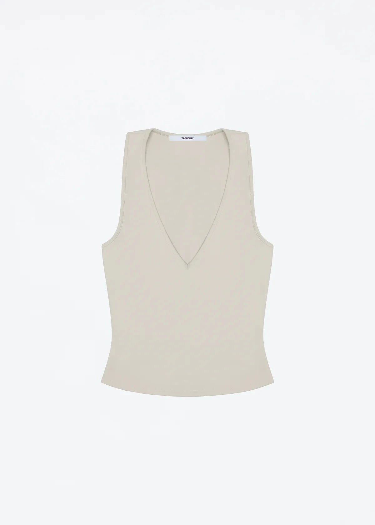 Tank Summer Women's Solid Color Deep V Neck Vest Slim Sexy Sleeveless Top Short Top