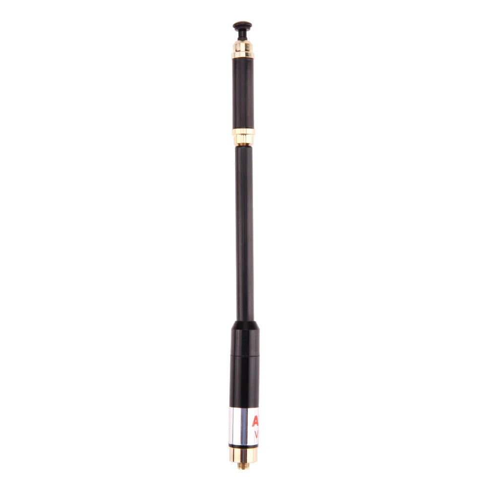SMA Female Antenna Portable Dual Band Telescopic Antenna Walkie Talkie Accessories for Kenwood Baofeng FDC