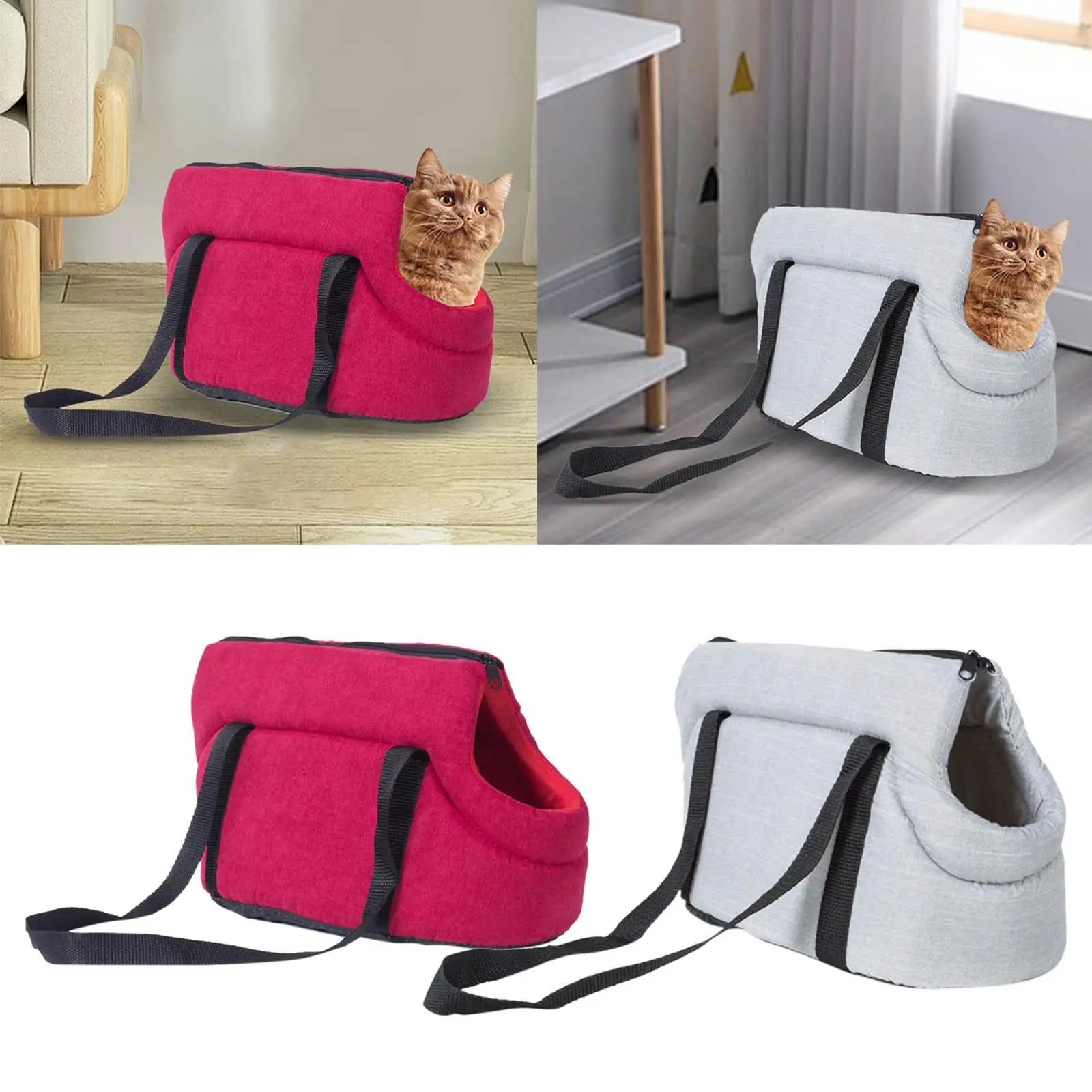 Pet Carrier Travel Transport Bag Comfortable Breathable Walking Dog Car Seat