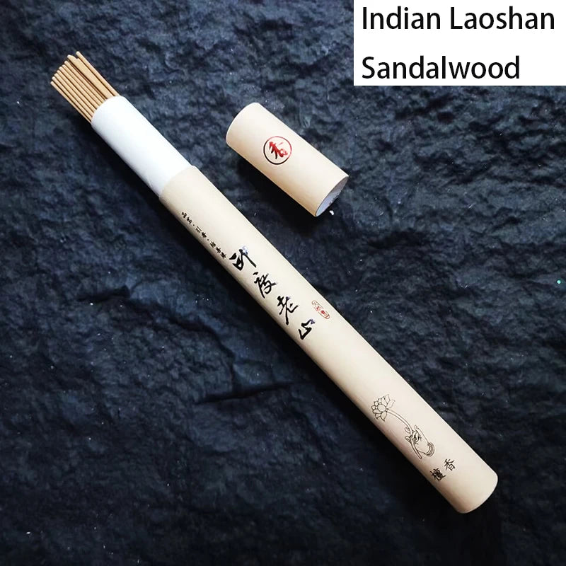 40 Sticks/pot Natural Sandalwood Incense Sticks Sleep Chinese Home Scents Aromatherapy Room Fragrance Buddhist Supplies Incenses