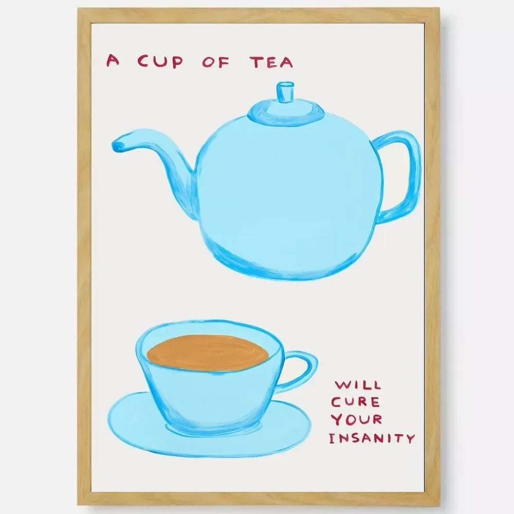 David Shrigley Art Canvas Prints Poster Modern Minimalism Funny Art Prints Living Room Bedroom Wall Art Home Decor Art Poster