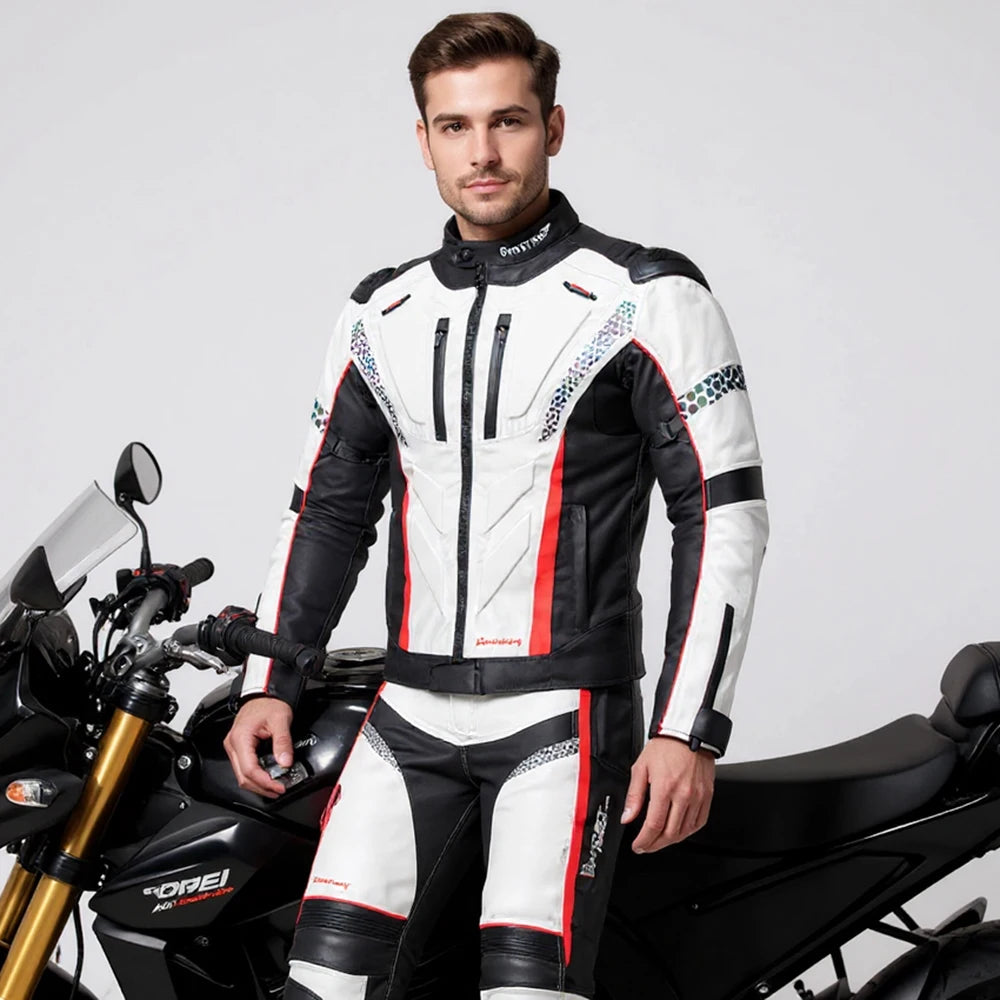 Winter Windproof Motorcycle Pants Anti-Fall Motorcycle Protection Equipment Waterproof Motocross Pant Reflective Biker Pants